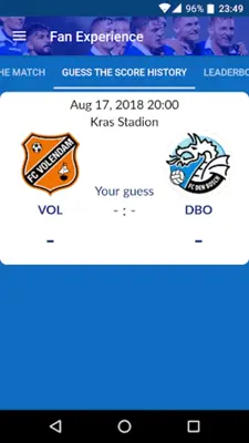 FC Den Bosch - Officiële App android App screenshot 0