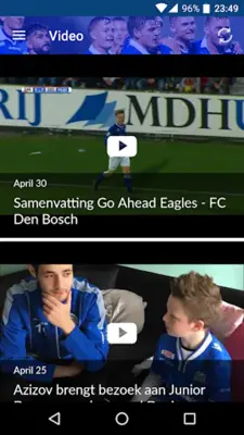 FC Den Bosch - Officiële App android App screenshot 4