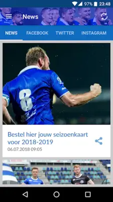 FC Den Bosch - Officiële App android App screenshot 5