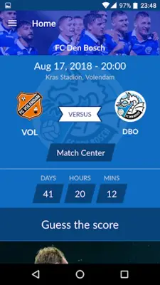 FC Den Bosch - Officiële App android App screenshot 7